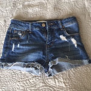 tilly’s jean shorts